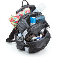 サンワダイレクト サイクリングバッグ（大容量・32リットル・3Dメッシュベルト・軽量・自転車通学通勤） 800-BYBP001 1個（直送品）