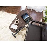 宮武製作所 サイドテーブル 幅725×奥行400×高さ710mm ブラウン LT-720 1台（直送品）