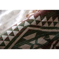 イケヒコ こたつ布団 正方形 キリム柄 ノーブル 幅1900×奥行1900mm グリーン 6817509 1枚（直送品）