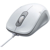 サンワサプライ 有線ブルーLEDマウス MA-BL138W 1個（直送品）