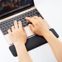 サンワサプライ 薄型リストレスト(Mサイズ) TOK-ERG6BK-M 1個