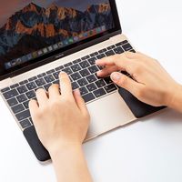 サンワサプライ 薄型リストレスト(Sサイズ) TOK-ERG6BK-S 1セット(2個入)