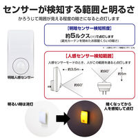朝日電器 ＬＥＤナイトライト明暗人感　　　　　　　 PM-L230(AM) 1個