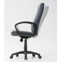 サンワサプライ ハイバックファブリックチェア グレー SNC-T153GY 1個（直送品）