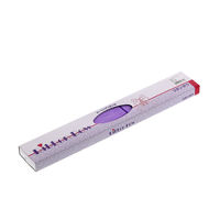 シモジマ リボンボウ 15mm巾 ラベンダー 50本入 001410008 1セット(20箱)（直送品）