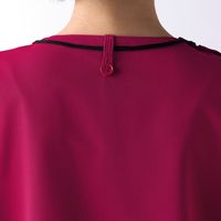 住商モンブラン 男女兼用スクラブ バーガンディ×グレー 7L 72-912 1枚　スクラブ（直送品）