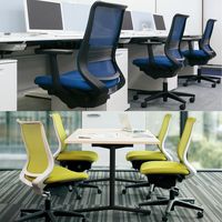 【組立設置込】コクヨ オフィスチェア ミトラ ランバーサポート付 カーペット用 ブラック×ソフトベージュ 1脚（直送品）