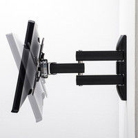 モニターアーム　ディスプレイアーム　1画面　シングル　42インチ対応　20kgまで　CR-LA205　サンワサプライ　1台（直送品）