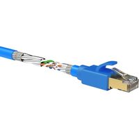 サンワサプライ カテゴリ8LANケーブル KB-T8-02BL 1個（直送品）