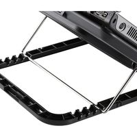 エレコム 冷却台/角度可変置き台/アルミ/大型ファン/15.4~17インチ対 SX-CL22LSV 1個（直送品）