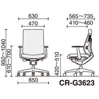 【組立設置込】コクヨ ウィザード3 ハイバック T型肘 樹脂脚 レザー カーペット用 ブラック×ブラック×ライトマリン 1脚（直送品）
