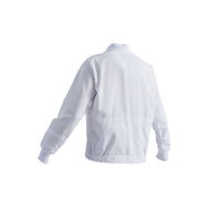 【食品工場ウェア】住商モンブラン スムースフィットシリーズ ジャンパータイプ 白 LL RL8701-2