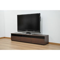 エイ・アイ・エス コンテンポルド AVボード 幅1200×奥行395×高さ364mm ブラウン CTPD-07 BR 1台（直送品）