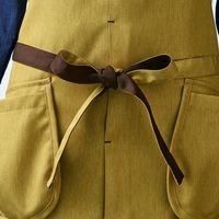 住商モンブラン エプロン 兼用 チャコール/カーキ F OV5005-8 1枚