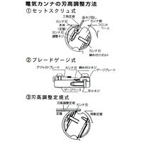ビッグマン 電気カンナ替刃マキタ用 K-11（直送品）
