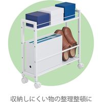 キングジム 足元スッキリワゴン DW160シロ（取寄品）