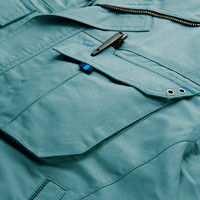 アイトス HERO’S UNIFORM 長袖ジャンパー ターコイズ SS 60730-027-SS（直送品）