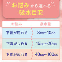 吸水パンティライナー 15cc 28枚 ポイズ さらさら素肌 パンティーライナー おりものシート 無香料 1パック（28枚） 尿漏れ