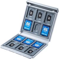 サンワサプライ SD・microSDカードケース（ホワイト） FC-MMC4WN 1個