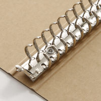 無印良品 バインダー A4　30穴 ベージュ 1箱（5冊入） 良品計画