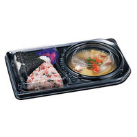 エフピコチューパ デリカランチDL-25-15 黒本体 CP580272 1袋（50枚入）