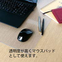 プラス フッ素ラミネート加工デスクマット マット厚1.2mm 中（1190×690mm） 41166