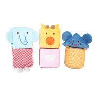 エド・インター ふわふわアニマルブロック 布製 1セット