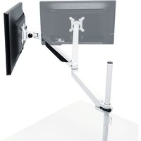 サンワサプライ 水平垂直多関節液晶モニターアーム(上下2面・ホワイト) CR-LA1303WN 1台