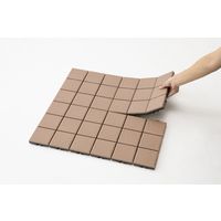 タカショー プラデッキ タイル調 テラコッタ 9枚セット MIT-JD02TE/9S（直送品）
