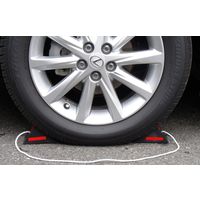 大自工業 タイヤストッパー 2個 ゴムタイプ FTW-01 1セット(2個入)