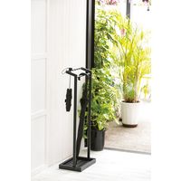 テラモト 傘かけ（折りたたみ傘対応） UB2891000 約幅390×奥行250×高さ1000mm 1台 スチール コンパクト