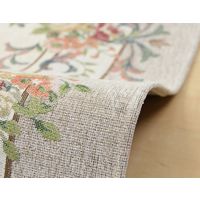 萩原 ゴブランシェニールラグ ブーケ 約幅2000×奥行2500mm ベージュ 240612814 1枚（直送品）