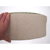 萩原 い草高座クッション シャイン 約幅400×奥行400×高さ120mm グリーン 81938726 1個（直送品）