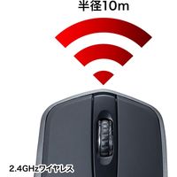 サンワサプライ ワイヤレス充電マウス MA-WBL157BK 1個（直送品）