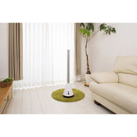 【涼風機】Chrester（クレスター）ユニコーンシリーズ 空気清浄スリムタワーファン ホワイト COOL-D-001WF 1台（直送品）