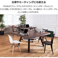 【組立設置込】Garage ピンポンワークテーブル PW-1514HN 幅1525×奥行き2740×高さ760mm 白木 434674 1台（直送品）