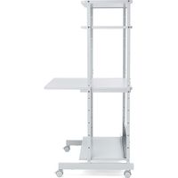 サンワサプライ パソコンラック 幅800×奥行700×高さ1400mm ホワイト RAC-EC13N 1台（直送品）