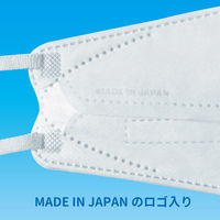 3D立体型やさしいマスク ジュニアサイズ ホワイト 5枚入 10袋セット DKW5-10-AS 1セット（10袋） エスパック（直送品）