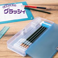 ビバリー 筆入れ グラッシィ ブルー PNC-009 1個（直送品）