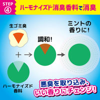 ゴミ箱のニオイがなくなる貼る消臭剤 生ゴミ 腐敗抑制 ミントの香り 1セット（1個×2） 大日本除虫菊