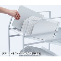 サンワサプライ タブレットワゴン(2段) RAC-TABWG2N 1台（直送品）
