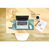 ライオン事務器 折りたたみ式 デスクマット オリノ OM-A4 ブルー 1枚