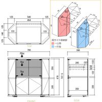 【軒先渡し】朝日木材加工 コーナーミドルテレビ台 ラシーヌ 幅790×奥行390×高さ738mm ホワイト RCA-7580AV-WH 1台（直送品）