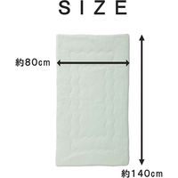 イケヒコ キッズ キルトケット 800×1400mm ブルー 1192330042608 1枚（直送品）