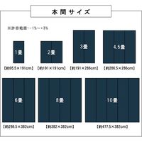 イケヒコ バルカン 上敷 本間1畳 955×1910mm ブラウン 1090031061502 1枚（直送品）