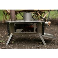 S'more（スモア） コンパクト 薪ストーブ Magic stove 付け替え専用 フレームB 1セット（直送品）