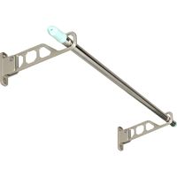 New Hikari (ニューヒカリ） ランドリーホルダーミニ 295 ステンカラー+取付用コーチスクリュー8×65 セット品 2セット（直送品）