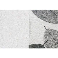 明和グラビア グラスルックデコシート WGL-02 透かしリーフ グレー 20cm×180cm 1個（直送品）