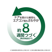 ファブリーズ 車用 イージークリップ 防カビ＋消臭 グリーンシトラスリーフ 1パック（2個入）消臭剤 芳香剤