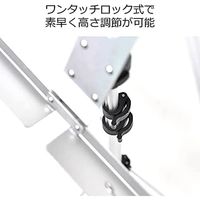 キョーリツコーポレーション 譜面台 MS-3AL/SV 1箱(5個入)（直送品）